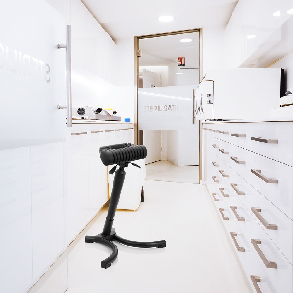 Productafbeelding nr. 3: Stahulp / werkstoel hjh OFFICE TOP WORK 33 PU schuim, metalen frame, zwart