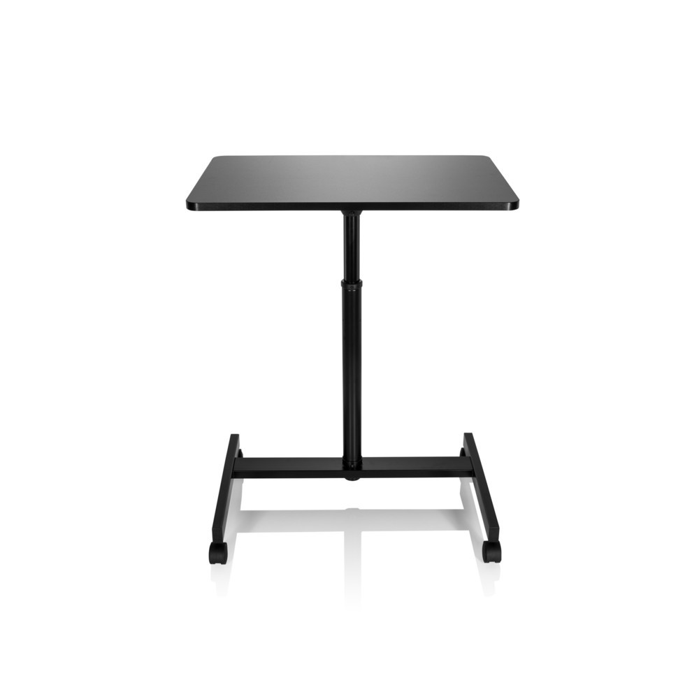 Productafbeelding nr. 1: Statafel / laptopstandaard OFFICE STAND VM-SU met gasdrukveer & wielen, zwart