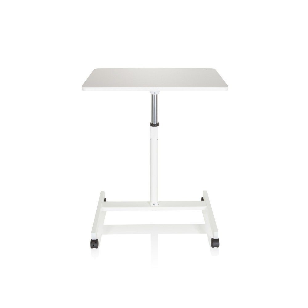 Productafbeelding nr. 1: Statafel / laptopstandaard OFFICE STAND VM-SU met gasdrukveer & wielen, wit