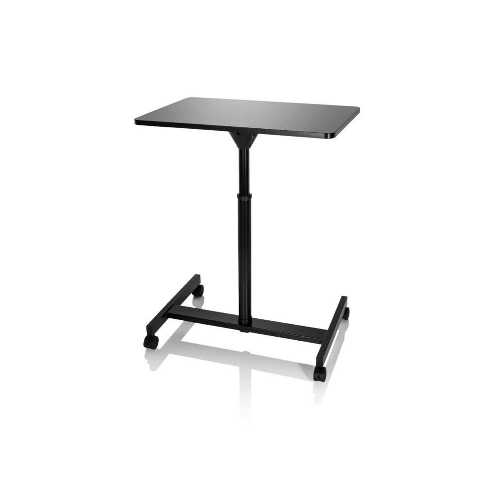 Productafbeelding nr. 10: Statafel / laptopstandaard OFFICE STAND VM-SU met gasdrukveer & wielen, zwart