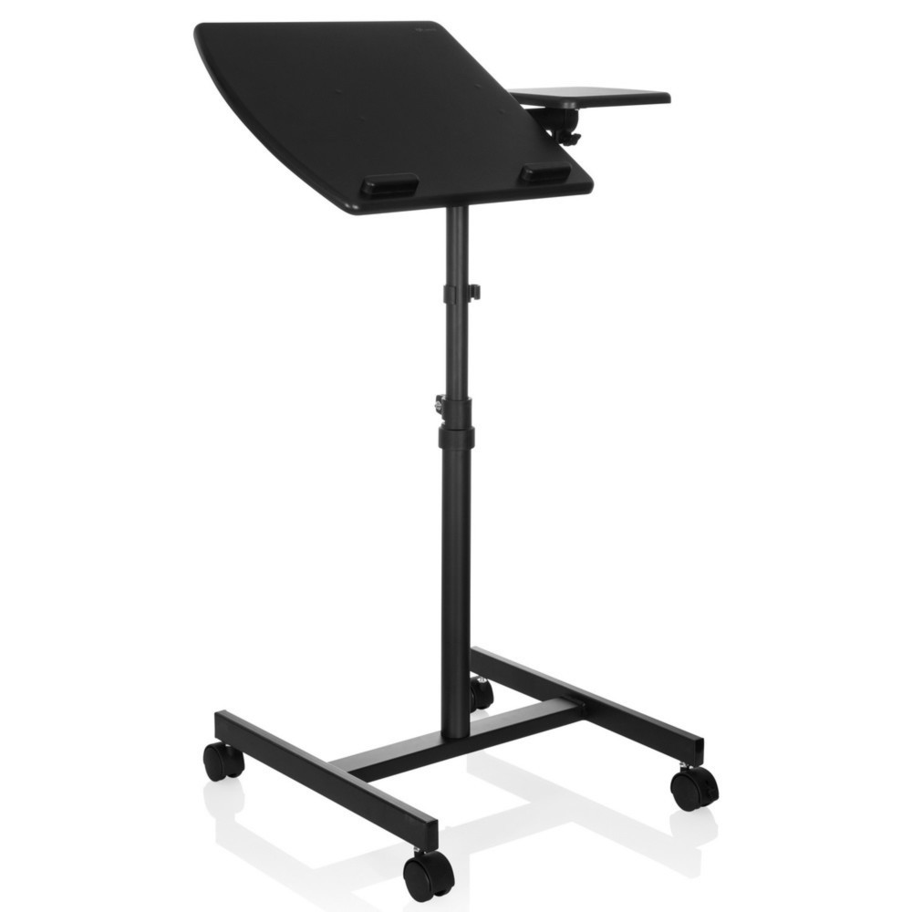 Productafbeelding nr. 1: Statafel / laptopstandaard met wielen hjh OFFICE VM-SL, zwart