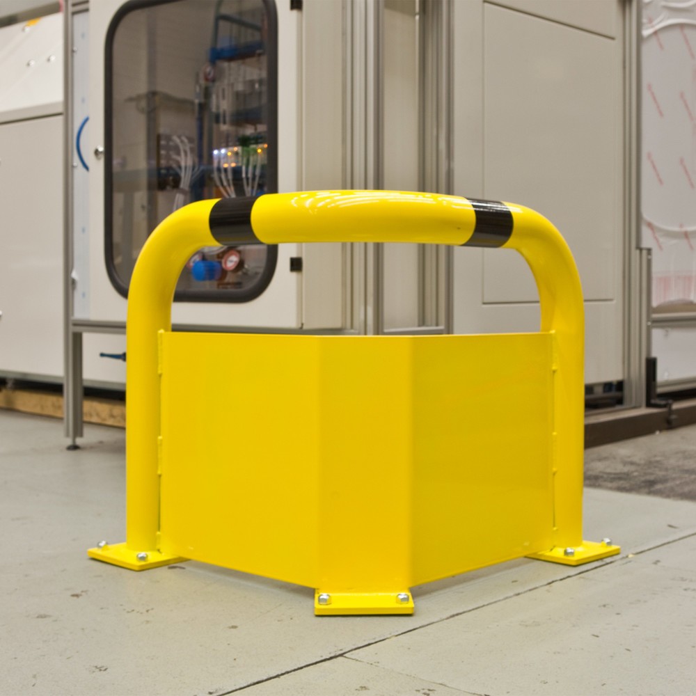 Productafbeelding nr. 2: Hoekbescherming met onderrijdbeveiliging, binnen, hxb 600 x 600 mm