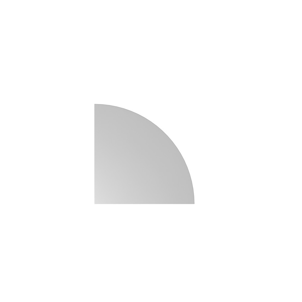 Product afbeelding: Hoekprofiel Solid, bxd 800x800 mm, grijs