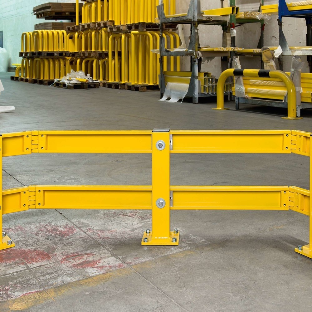 Productafbeelding nr. 6: Staander voor vangrails C-profiel, binnengebruik, hoogte 465 mm