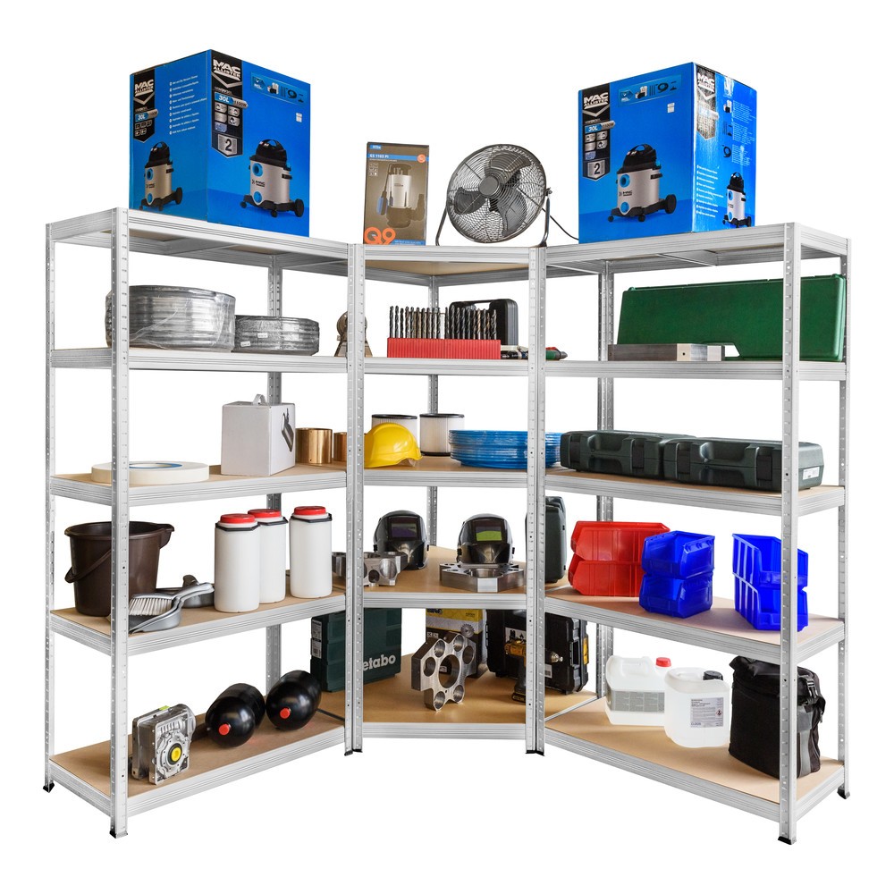 Productafbeelding nr. 9: Hoekstelling Steinbock®, verzinkt, vaklast 250 kg, hxbxd 1.800 x 900 x 450 mm