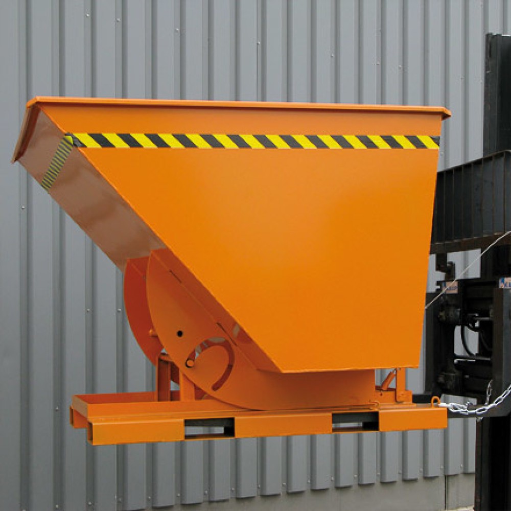 Productafbeelding nr. 7: Kantelbak met afrolmechanisme, hoge bouwhoogte, verzinkt, 500 l