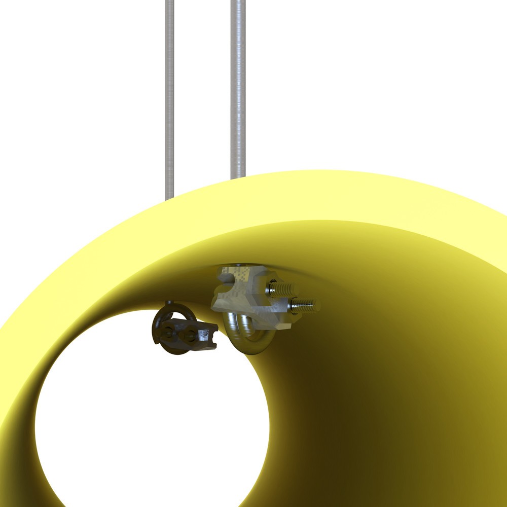 Productafbeelding nr. 9: Hoogtebegrenzer ‘Papa’, hangend, Ø 140 mm, lengte 1.500 mm