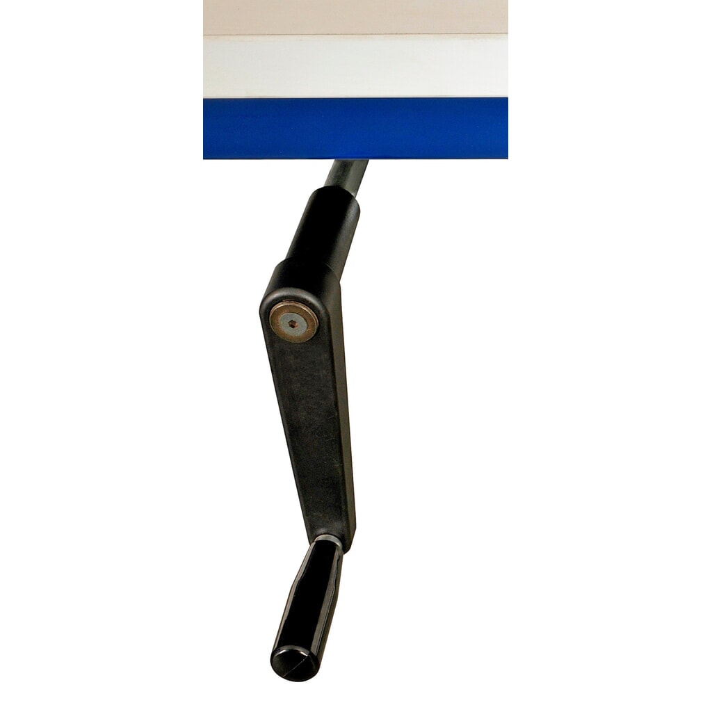 Hoogteverstelling via kruk, voor paktafel, verstelbereik 750-950 mm Product afbeelding: Hoogteverstelling via kruk, voor paktafel, verstelbereik 750-950 mm