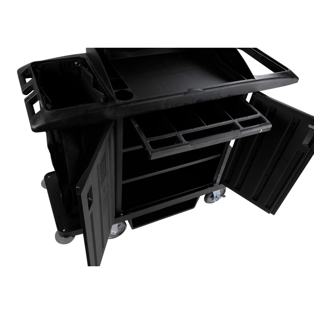 Productafbeelding nr. 5: Hotelwagen Rubbermaid®, zwart, hxbxd 1.270 x 559 x 1.524 mm
