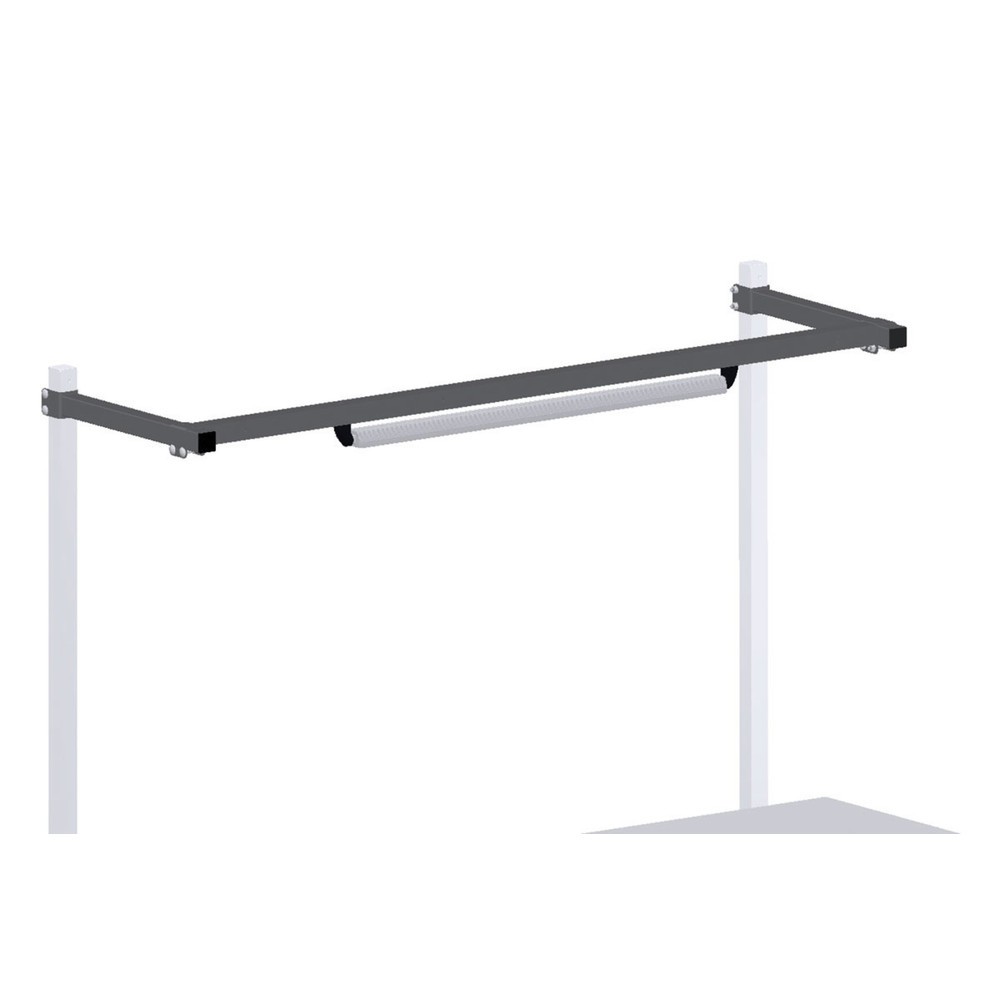 Productafbeelding nr. 2: Houder voor staanderbevestiging, voor paktafelsysteem, hxbxd 40 x 1.730 x 455 mm