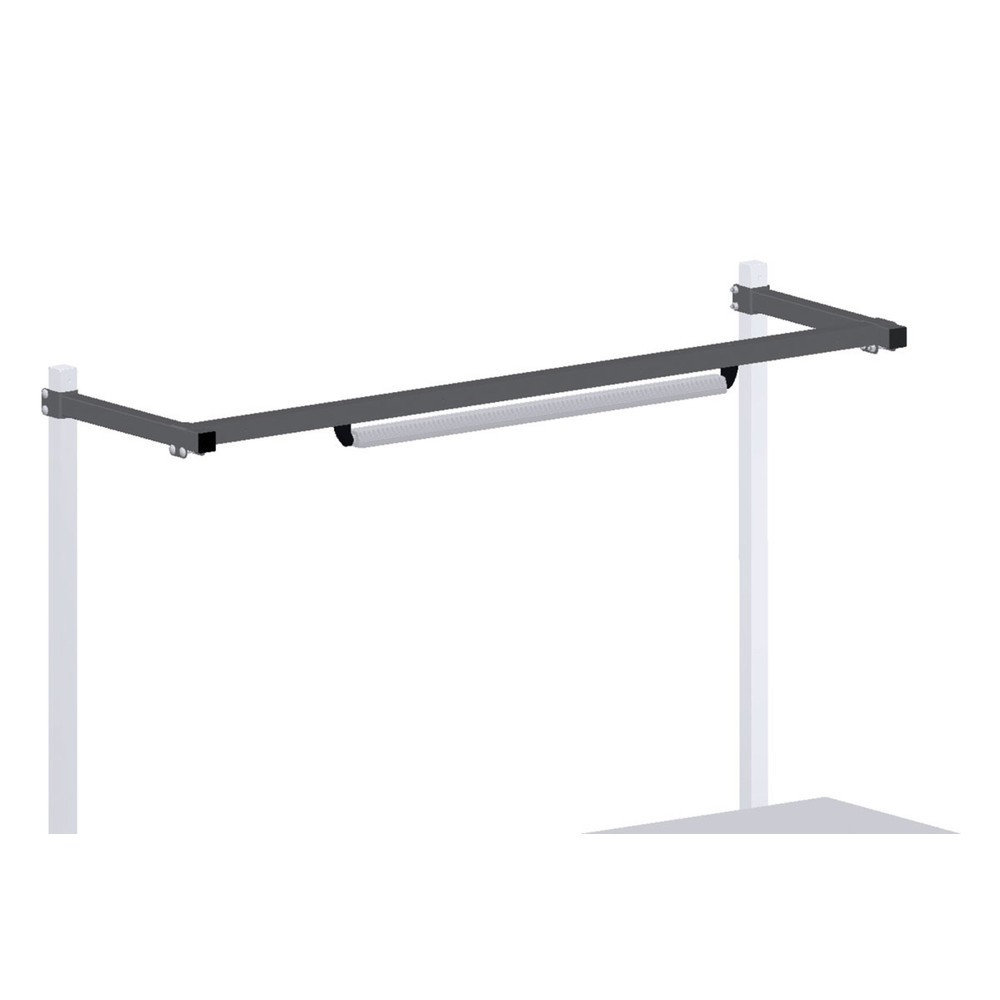 Productafbeelding nr. 4: Houder voor staanderbevestiging, voor paktafelsysteem, hxbxd 40 x 1.730 x 455 mm