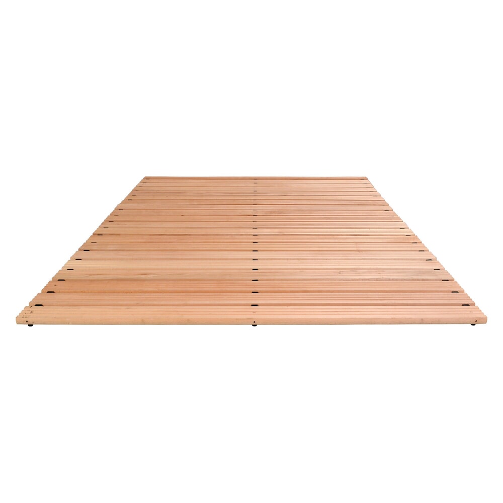 Productafbeelding nr. 1: Houten rooster Yoga Industrie, zonder oprijwiggen en afgeschuinde kanten, 1.500 mm