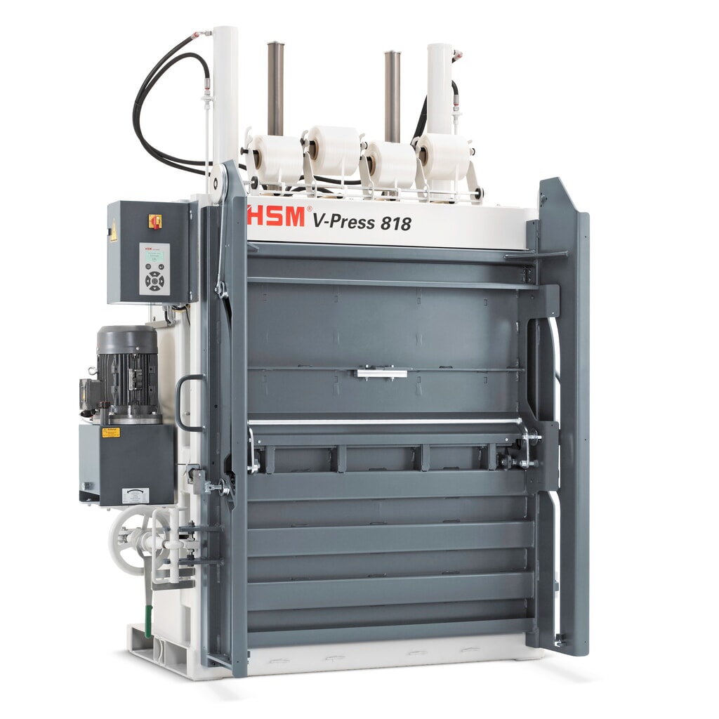 HSM Automatische balenpers V-Press 818 plus pro Product afbeelding: HSM Automatische balenpers V-Press 818 plus pro
