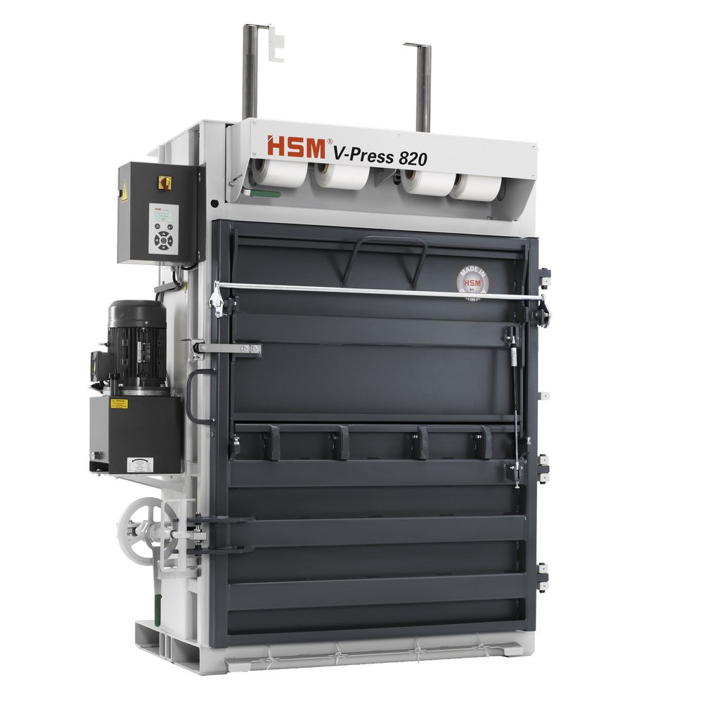 Product afbeelding: HSM automatische balenpers V-Press 820 plus