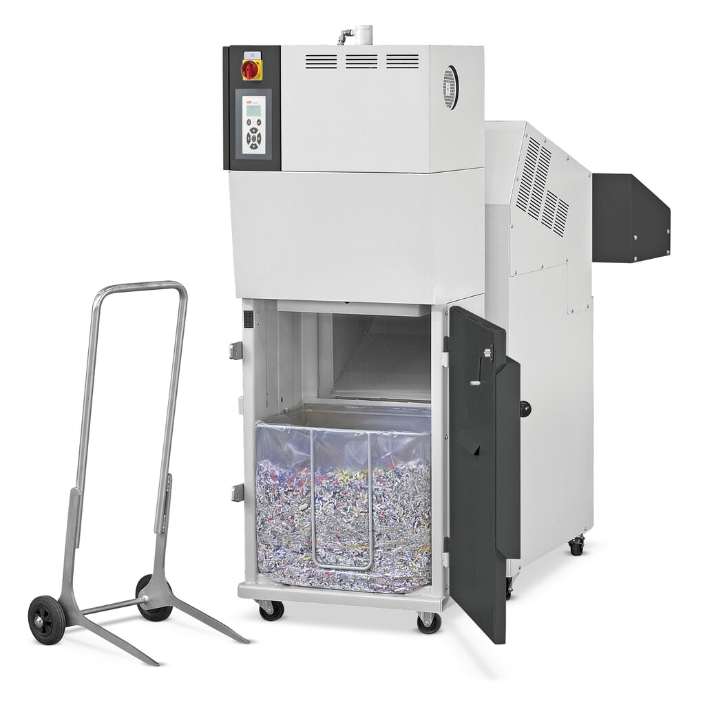 HSM combi-apparaat met schredder en pers Powerline SP 4040 V, snijdt stroken van 5,8 mm Productafbeelding nr. 4: HSM combi-apparaat met schredder en pers Powerline SP 4040 V, snijdt stroken van 5,8 mm