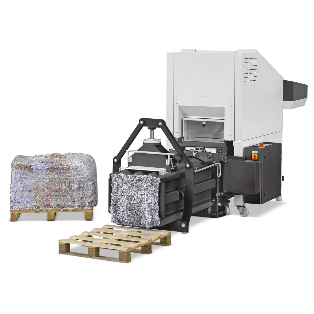 Productafbeelding nr. 4: HSM® shredder-pers-combinatieapparaat Powerline SP 5088, deeltjesgrootte 10,5 x 40-76 mm