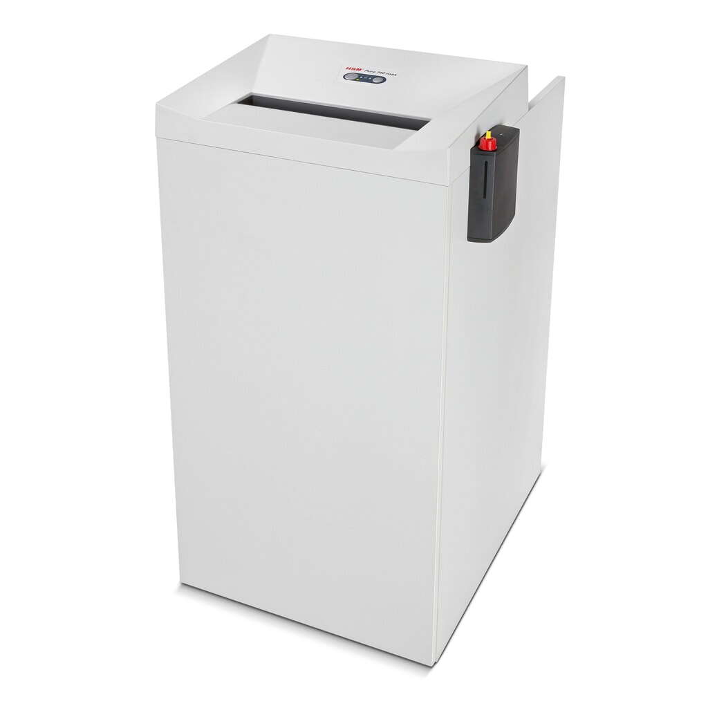 Product afbeelding: HSM grote papiervernietiger Pure 740 max, inhoud 240 l, snijdt snippers van 4,5 x 30 mm