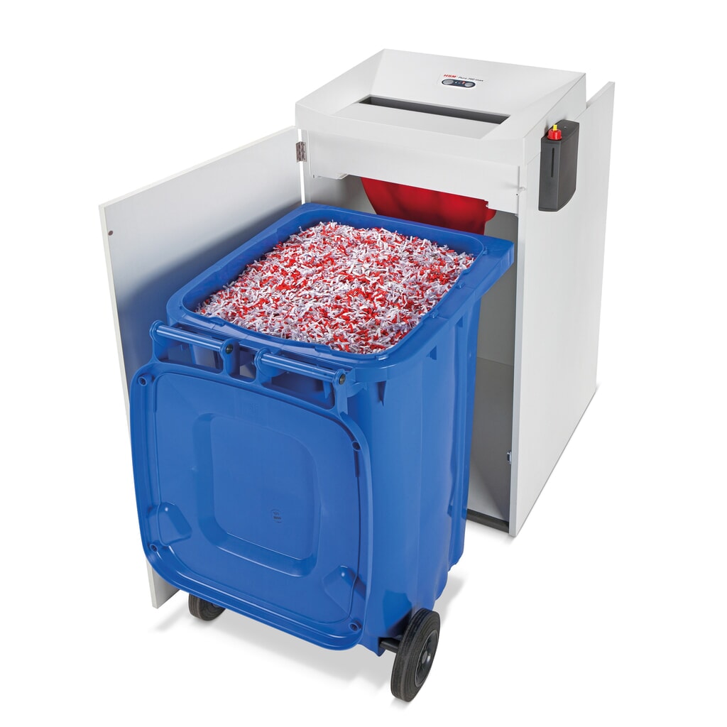 HSM grote papiervernietiger Pure 740 max, inhoud 240 l, snijdt snippers van 1,9 x 15 mm Productafbeelding nr. 3: HSM grote papiervernietiger Pure 740 max, inhoud 240 l, snijdt snippers van 1,9 x 15 mm
