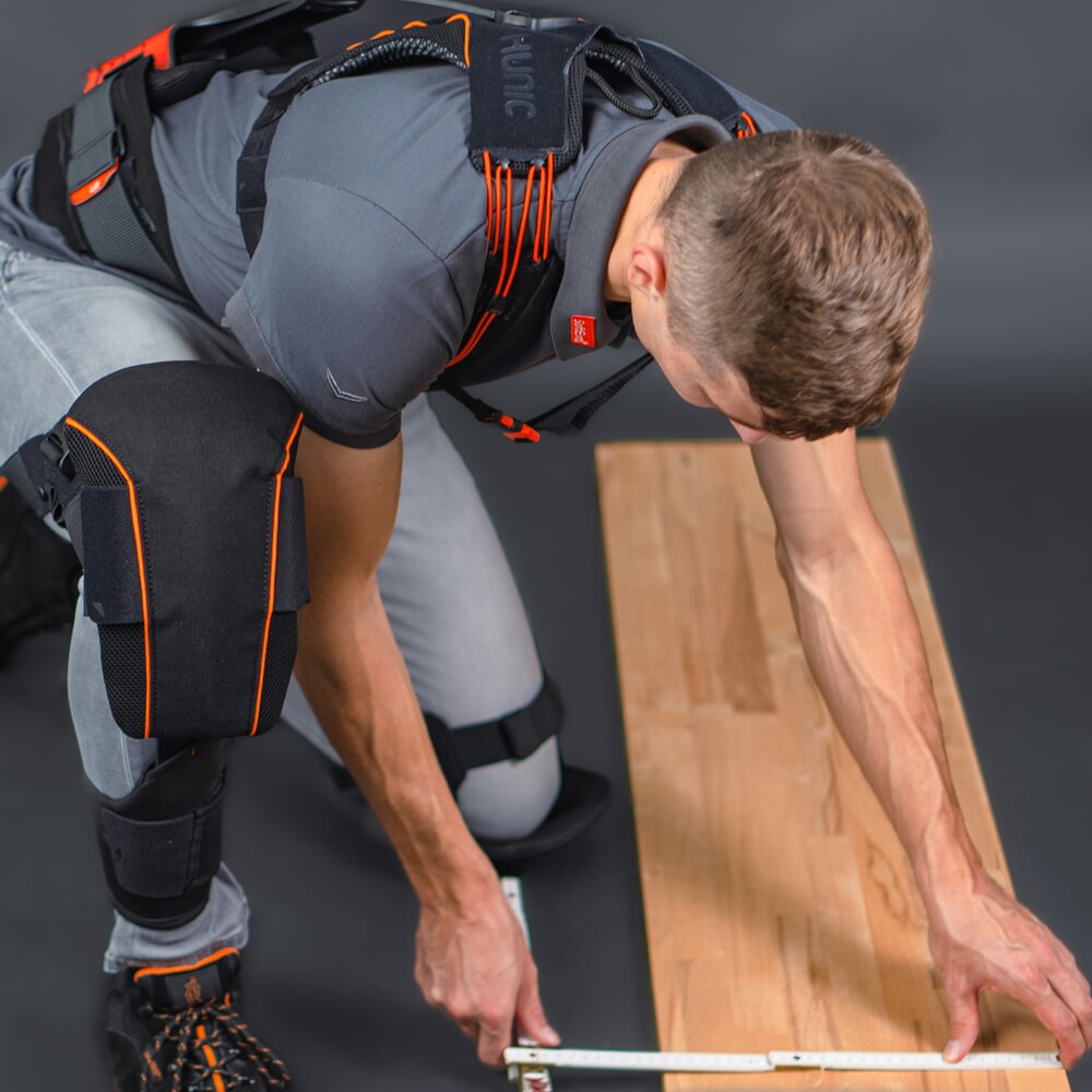 Productafbeelding nr. 9: Hunic kniebeschermers SoftExo KneePatch, geschikt voor het Exoskelet SoftExo Lift