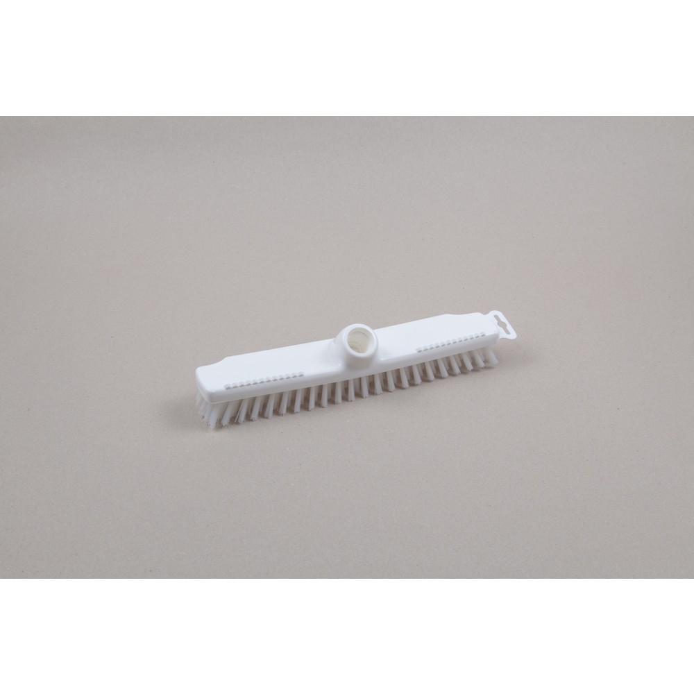 Product afbeelding: Hygiënewisser, kunststof, Duitse schroefdraad, polyester borstelharen 0,50, hard, 280 mm, transparant