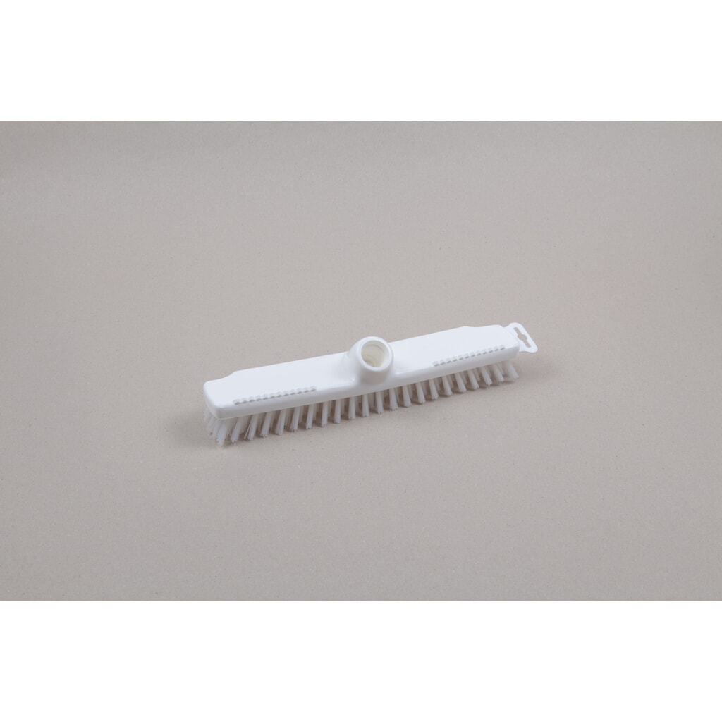 Hygiënewisser, kunststof, Duitse schroefdraad, polyester borstelharen 0,50, hard, 280 mm, transparant Product afbeelding: Hygiënewisser, kunststof, Duitse schroefdraad, polyester borstelharen 0,50, hard, 280 mm, transparant