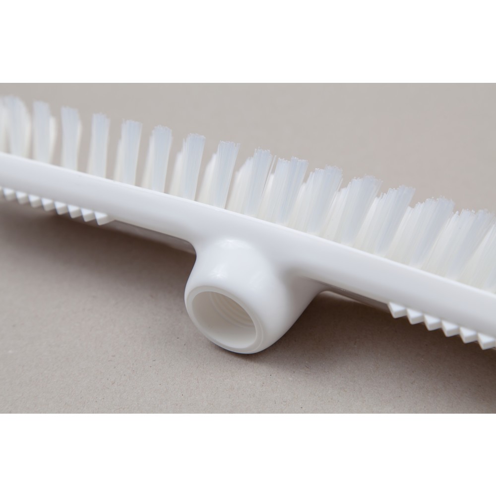 Productafbeelding nr. 2: Hygiënewisser, kunststof, Duitse schroefdraad, polyester borstelharen 0,50, hard, 280 mm, transparant