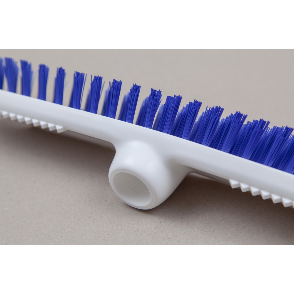 Productafbeelding nr. 2: Hygiënewisser, kunststof, Duitse schroefdraad, polyester borstelharen 0,50, hard, 280 mm, blauw
