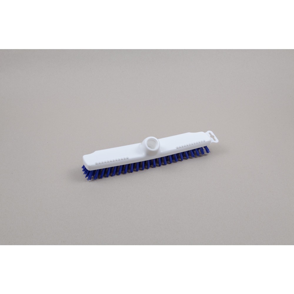Product afbeelding: Hygiënewisser, kunststof, Duitse schroefdraad, polyester borstelharen 0,50, hard, 280 mm, blauw