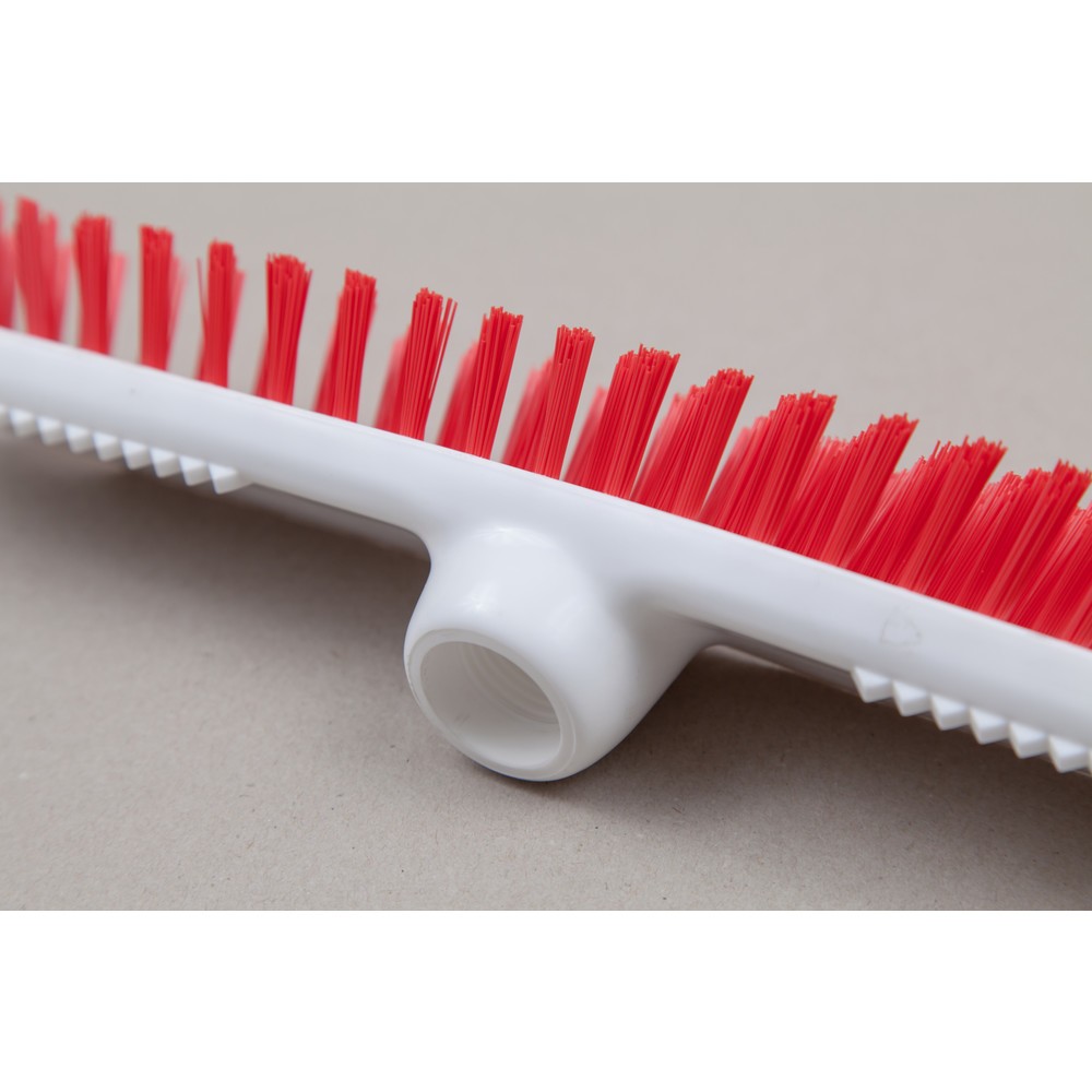 Productafbeelding nr. 2: Hygiënewisser, kunststof, Duitse schroefdraad, polyester borstelharen 0,50, hard, 280 mm, rood