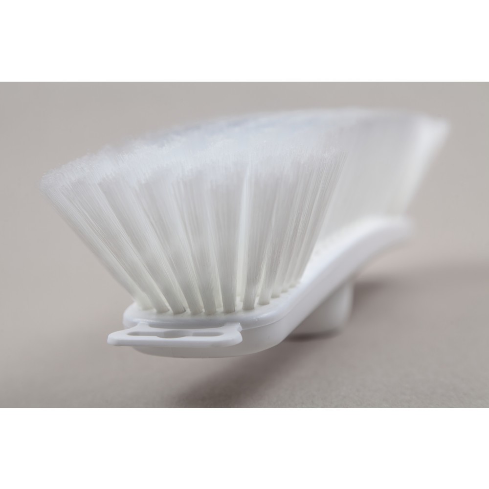 Productafbeelding nr. 2: Hygiënebezem, kunststof, Duitse schroefdraad, polyester borstelharen 0,25, zacht, 280 mm, transparant