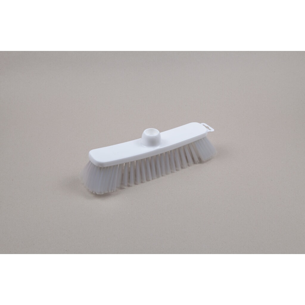 Product afbeelding: Hygiënebezem, kunststof, Duitse schroefdraad, polyester borstelharen 0,25, zacht, 280 mm, transparant
