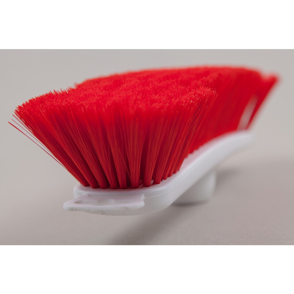 Productafbeelding nr. 2: Hygiënebezem, kunststof, Duitse schroefdraad, polyester borstelharen 0,25, zacht, 280 mm, rood
