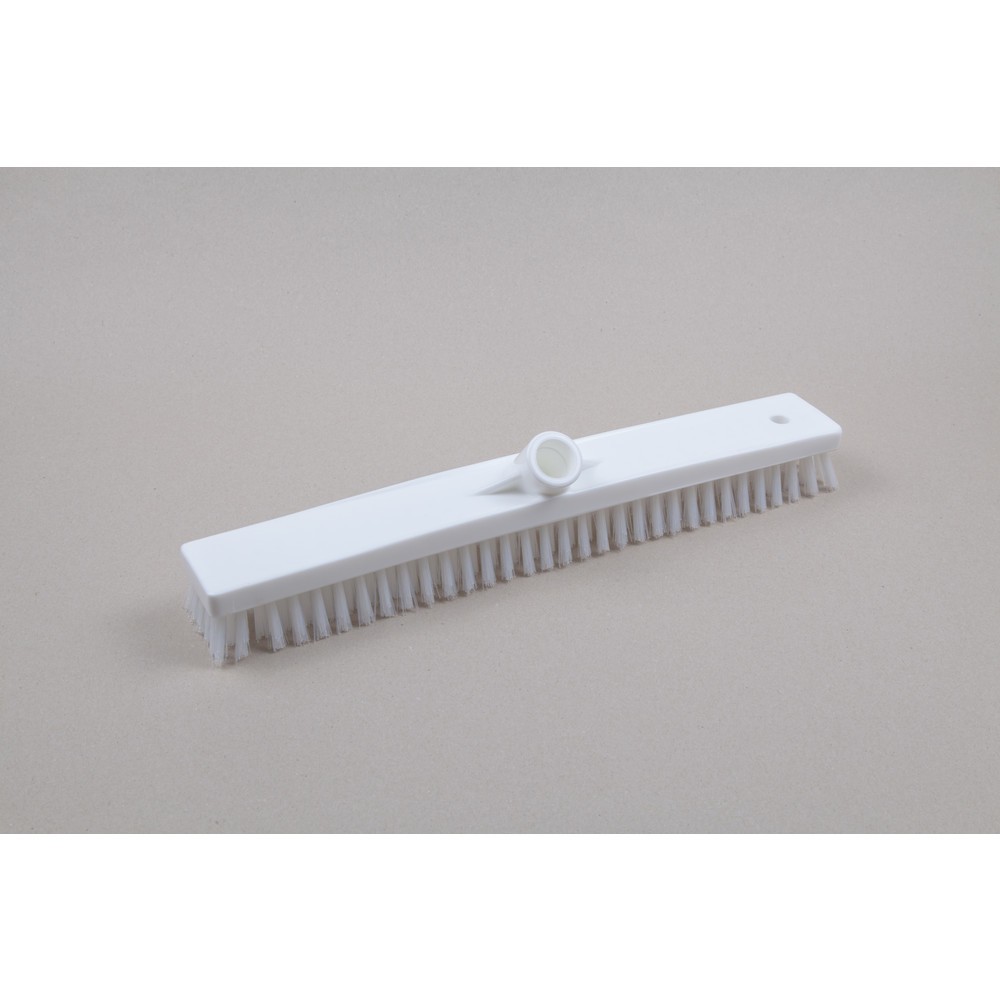 Product afbeelding: Hygiënische schrobber / wisser, kunststof, Duitse draad, polyester borstelharen 0,50, hard, 450 mm, transparant