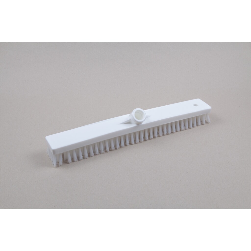 Product afbeelding: Hygiënische schrobber / wisser, kunststof, Duitse draad, polyester borstelharen 0,50, hard, 450 mm, transparant