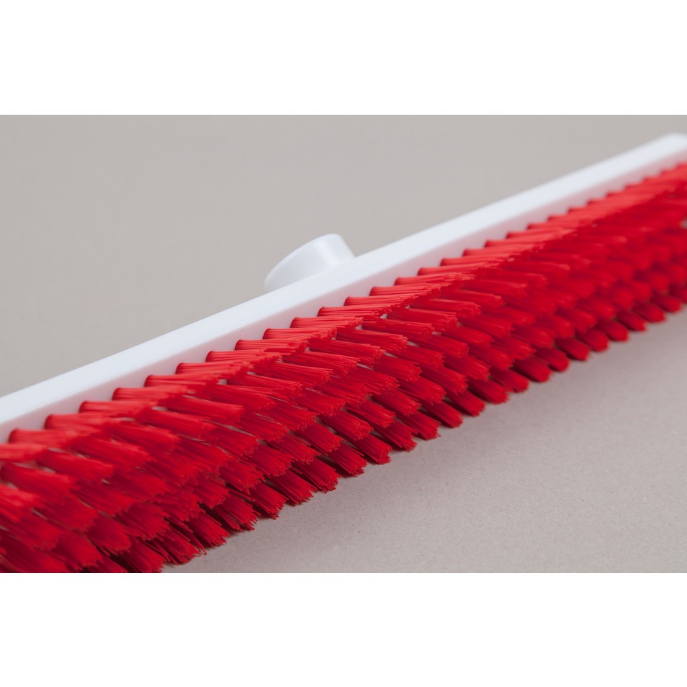 Productafbeelding nr. 2: Hygiënische schrobber / wisser, kunststof, Duitse draad, polyester borstelharen 0,50, hard, 450 mm, rood