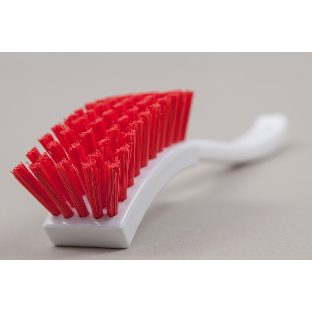 Productafbeelding nr. 2: Hygiëneborstel, kunststof, polyester borstelharen 0,50, hard, 410 mm, rood