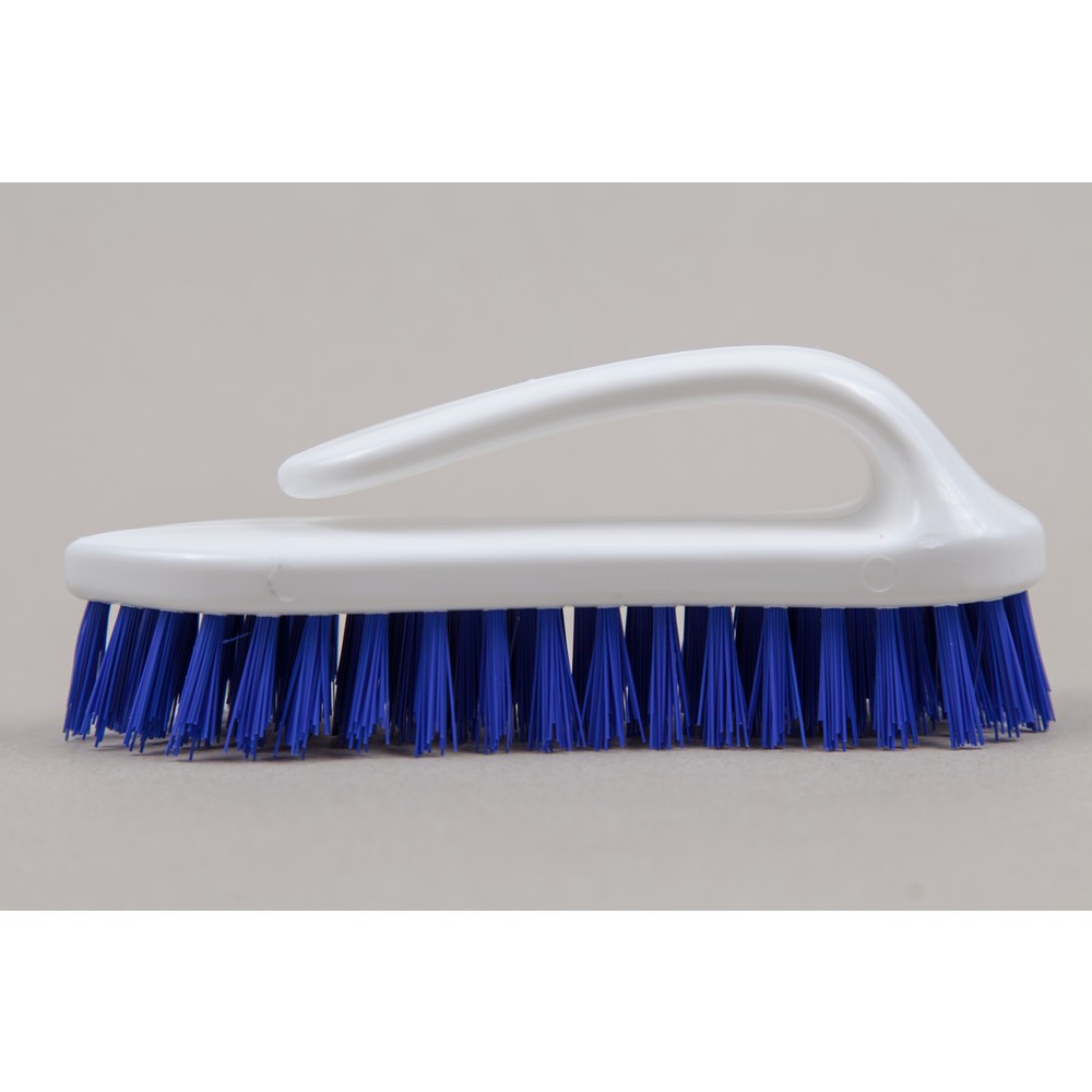 Productafbeelding nr. 2: Hygiënische wasborstel met beugel, kunststof, polyester borstelharen 0,50, hard, blauw