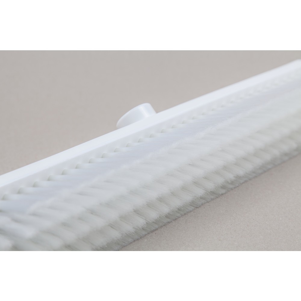 Productafbeelding nr. 2: Hygiënische zaalbezem, kunststof, Duitse schroefdraad, polyester borstelharen 0,25, zacht, 450 mm, transparant