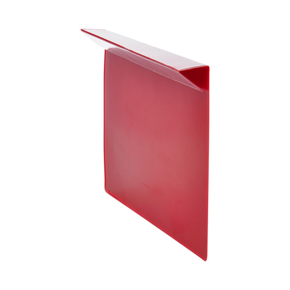 Productafbeelding nr. 2: Identificatiezakjes voor opzetframe, 100 stuks/VE, A5, opening opzij, rood