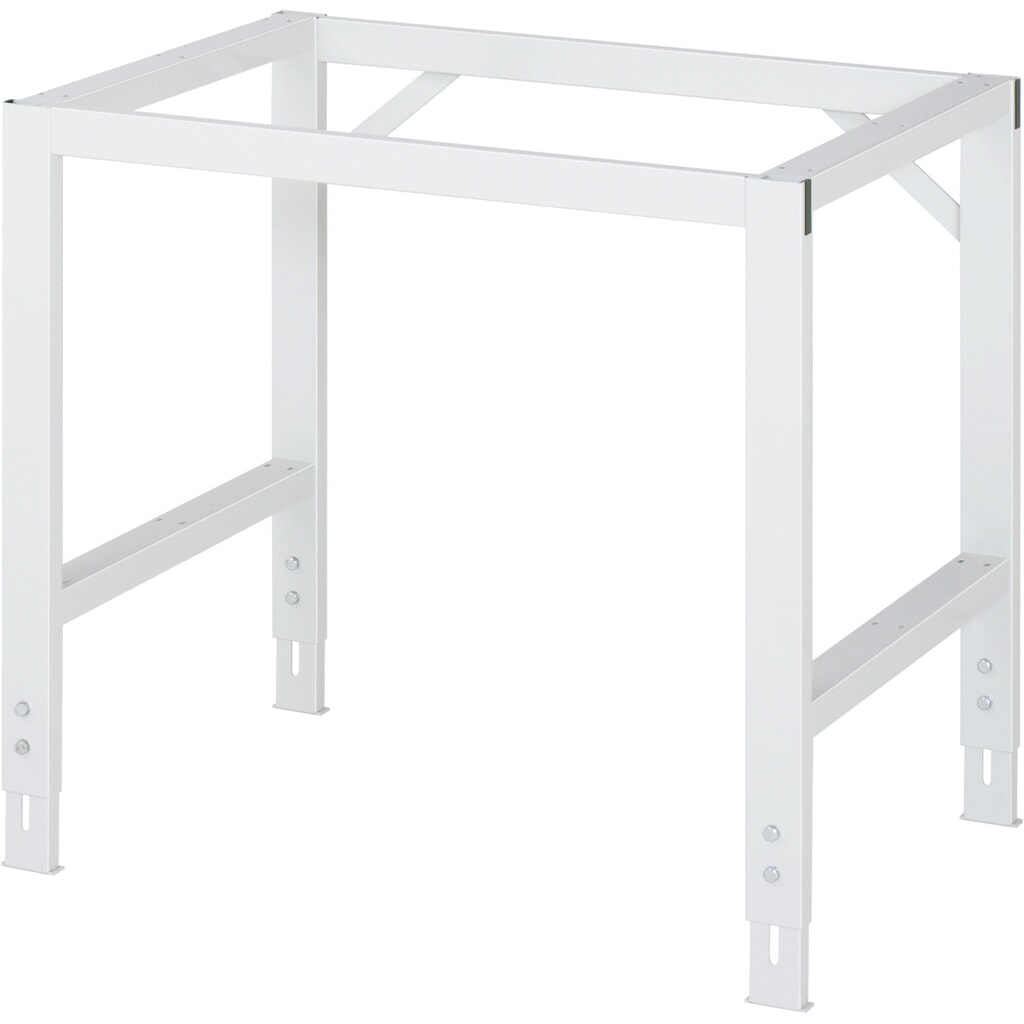 Productafbeelding nr. 2: In hoogte verstelbare werktafel RAU serie TOM, hxbxd 760-1.080 x 1.000 x 1.000 mm, 3 lades, mdf werkblad
