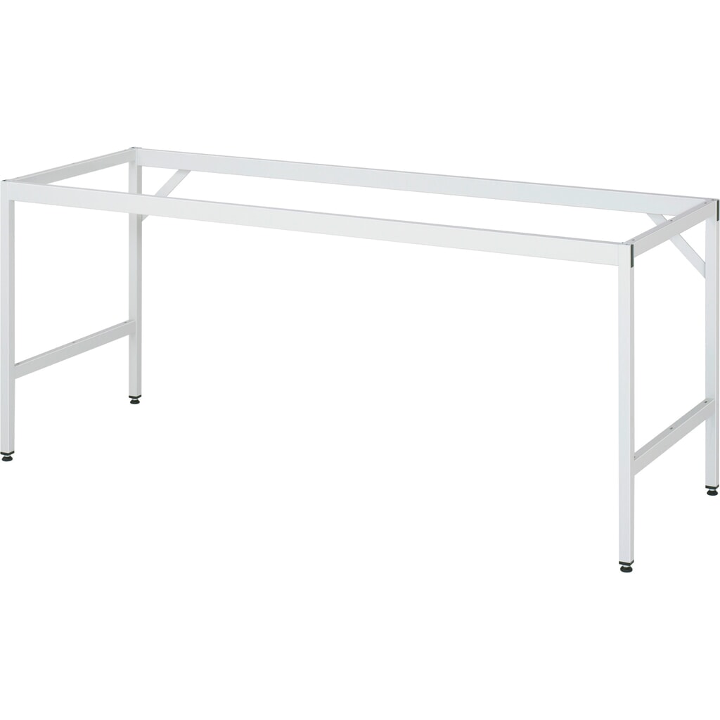In hoogte verstelbare werktafel RAU serie JERRY, hxbxd 800-850 x 2.500 x 800 mm, massief beuken werkblad Productafbeelding nr. 4: In hoogte verstelbare werktafel RAU serie JERRY, hxbxd 800-850 x 2.500 x 800 mm, massief beuken werkblad