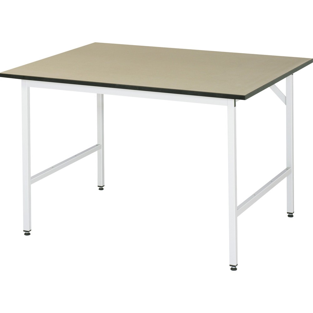 Product afbeelding: In hoogte verstelbare werktafel RAU serie JERRY, hxbxd 800-850 x 1.250 x 1.000 mm, mdf werkblad