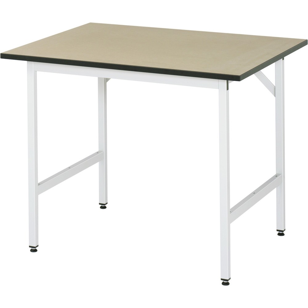Product afbeelding: In hoogte verstelbare werktafel RAU serie JERRY, hxbxd 800-850 x 1.000 x 800 mm, mdf werkblad