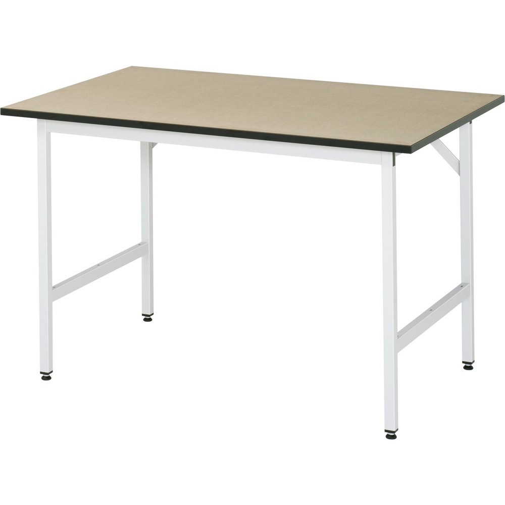 Product afbeelding: In hoogte verstelbare werktafel RAU serie JERRY, hxbxd 800-850 x 1.250 x 800 mm, mdf werkblad