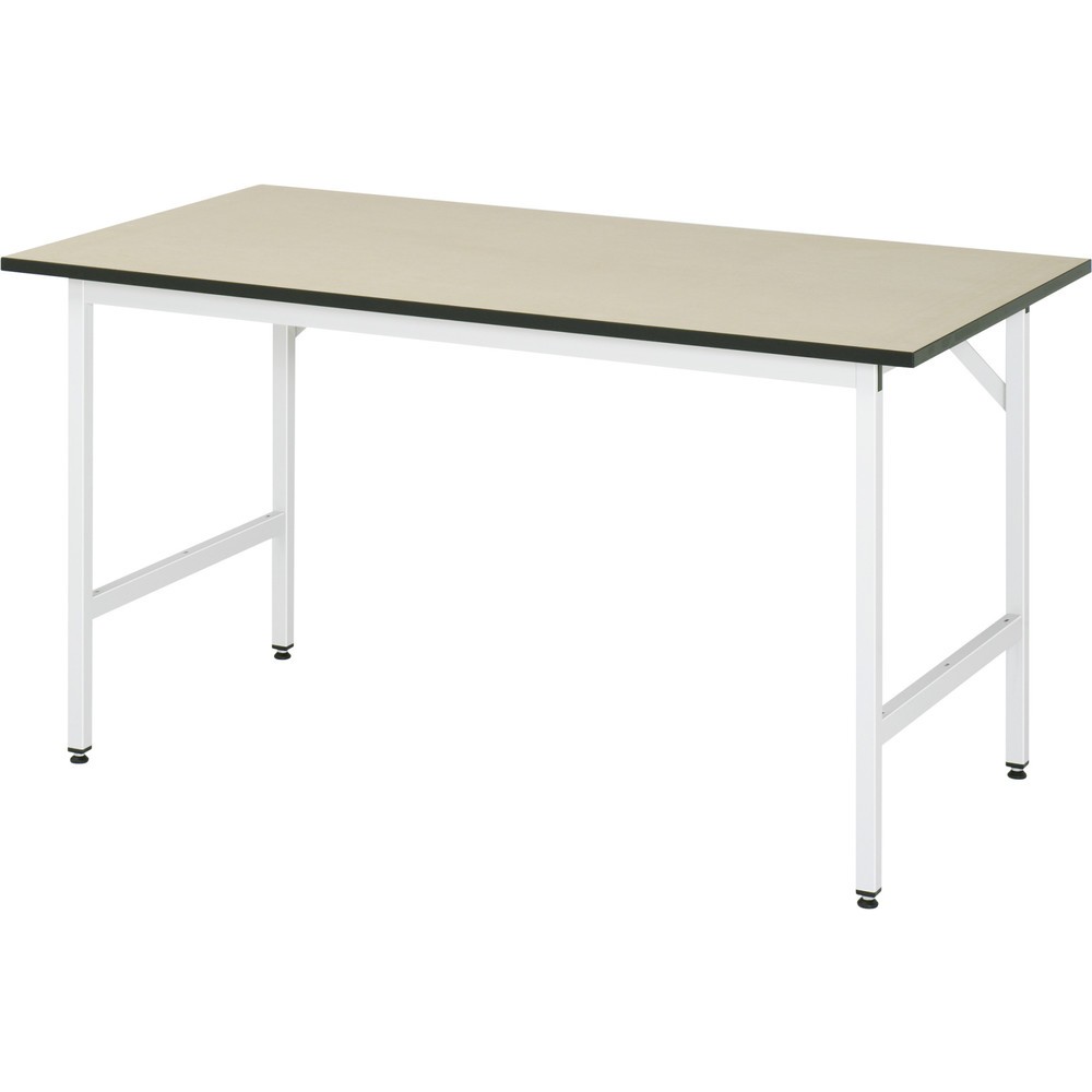 Productafbeelding nr. 1: In hoogte verstelbare werktafel RAU serie JERRY, hxbxd 800-850 x 1.500 x 800 mm, mdf werkblad