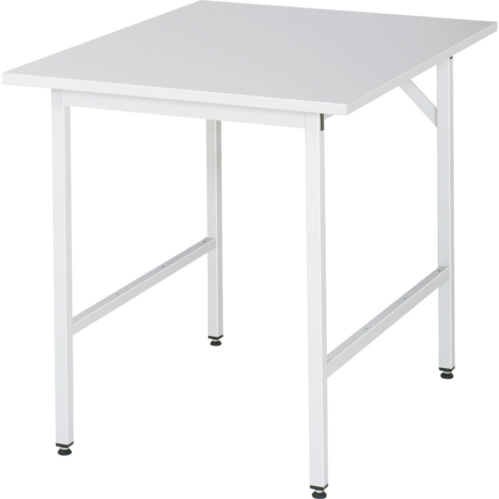 Product afbeelding: In hoogte verstelbare werktafel RAU serie JERRY, hxbxd 800-850 x 750 x 1.000 mm, werkblad met EGB-melaminelaag