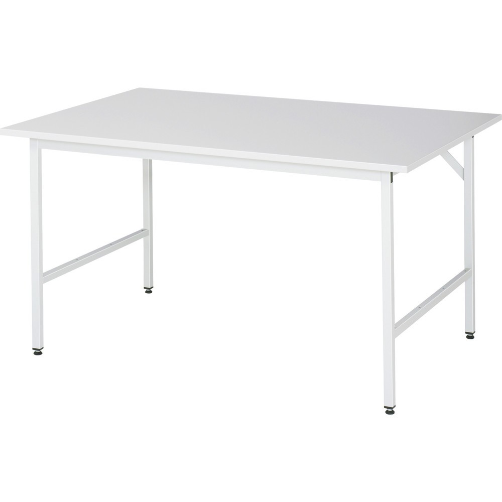 Productafbeelding nr. 1: In hoogte verstelbare werktafel RAU serie JERRY, hxbxd 800-850 x 1.500 x 1.000 mm, werkblad met EGB-melaminelaag