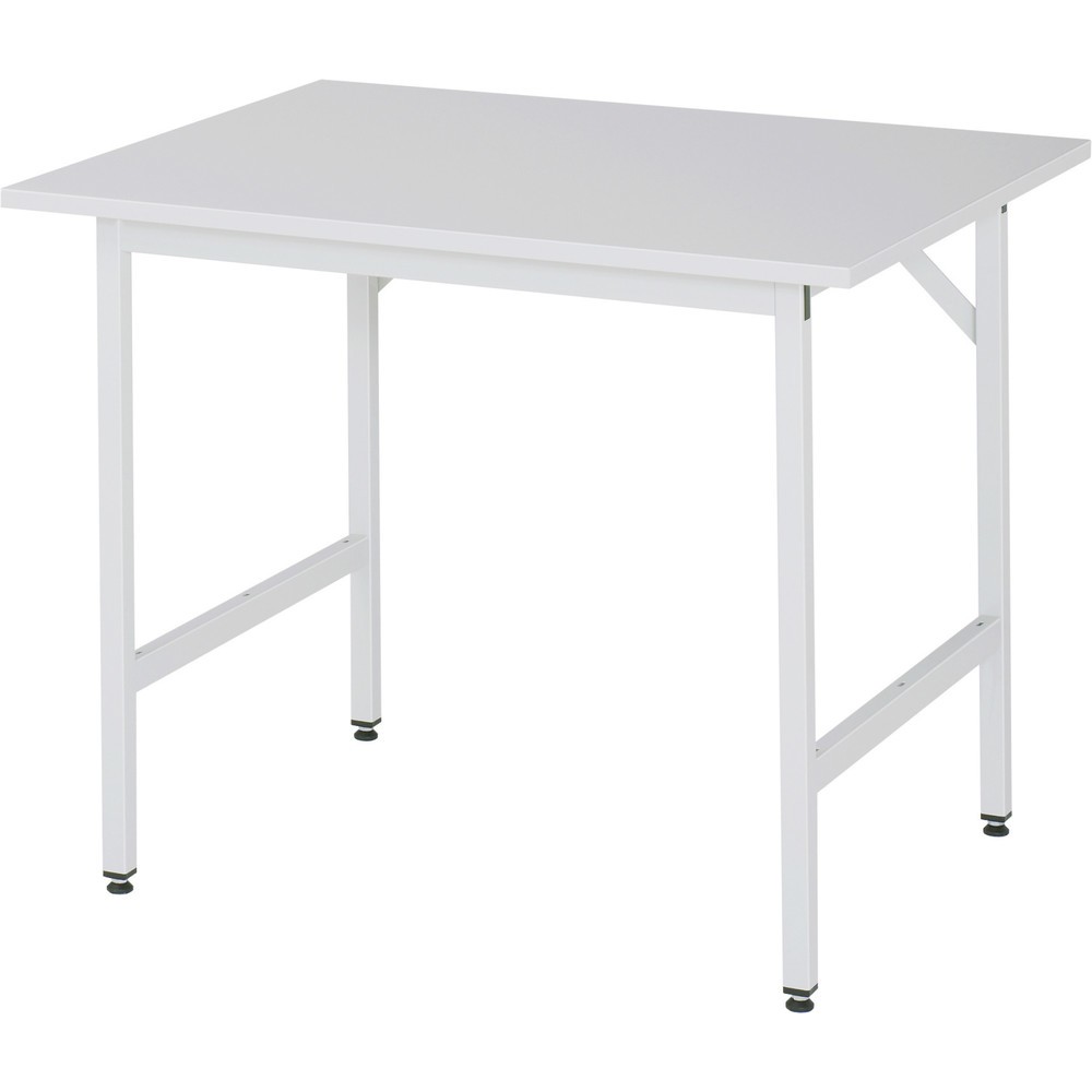Product afbeelding: In hoogte verstelbare werktafel RAU serie JERRY, hxbxd 800-850 x 1.000 x 800 mm, werkblad met melaminelaag