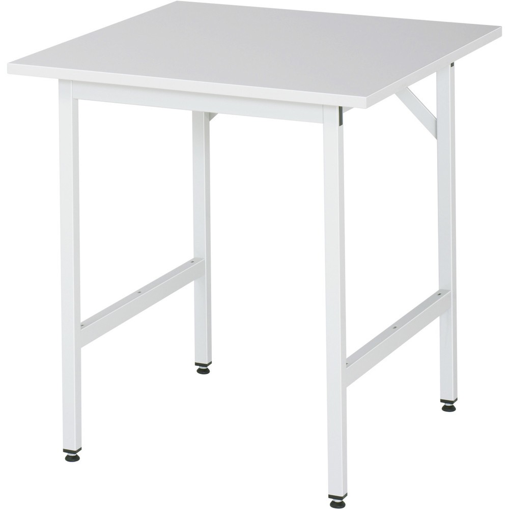 Product afbeelding: In hoogte verstelbare werktafel RAU serie JERRY, hxbxd 800-850 x 750 x 800 mm, werkblad met EGB-melaminelaag
