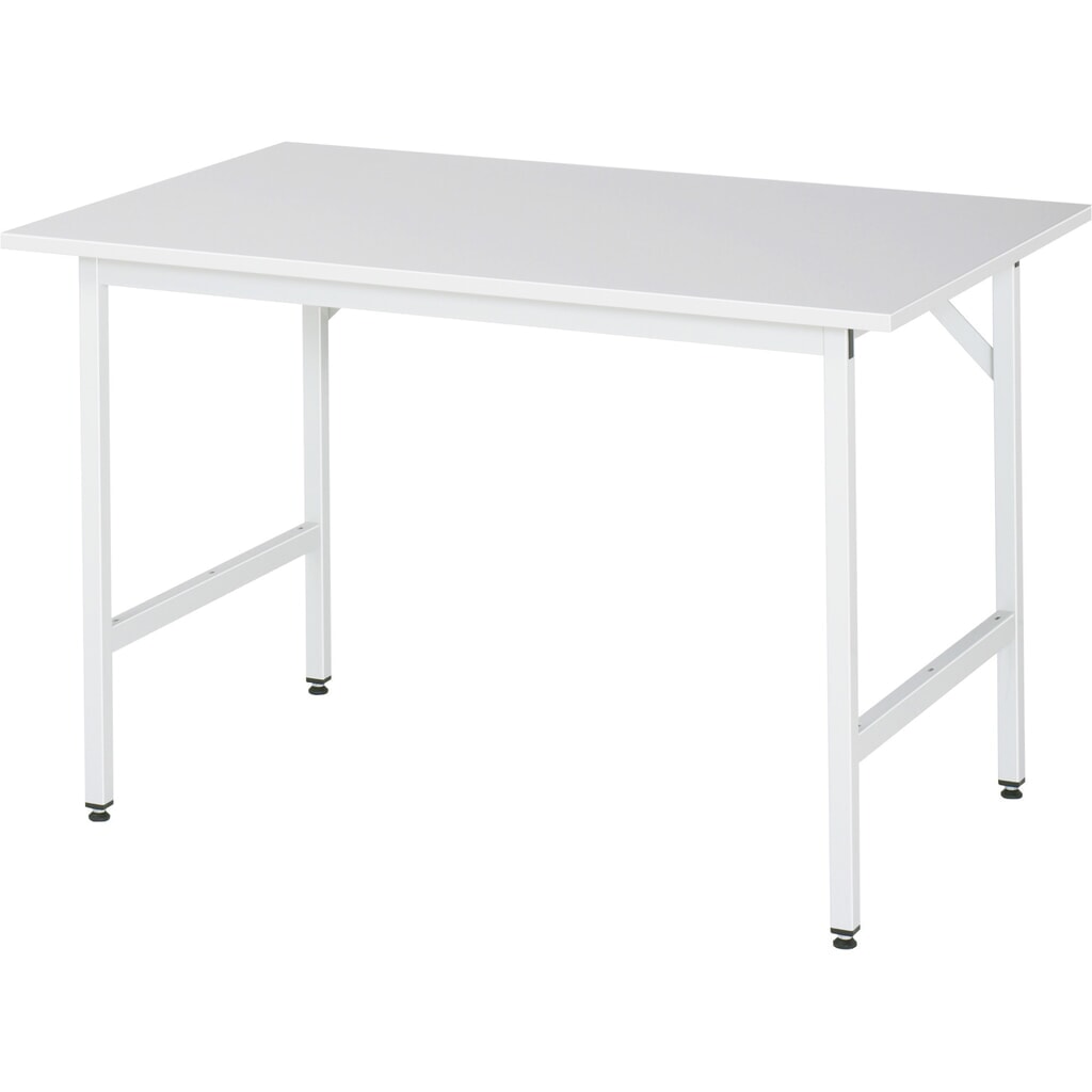 In hoogte verstelbare werktafel RAU serie JERRY, hxbxd 800-850 x 1.250 x 800 mm, werkblad met EGB-melaminelaag Product afbeelding: In hoogte verstelbare werktafel RAU serie JERRY, hxbxd 800-850 x 1.250 x 800 mm, werkblad met EGB-melaminelaag